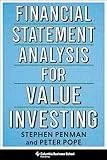 Financial Statement Analysis for Value Investing / PENMAN Stephen
